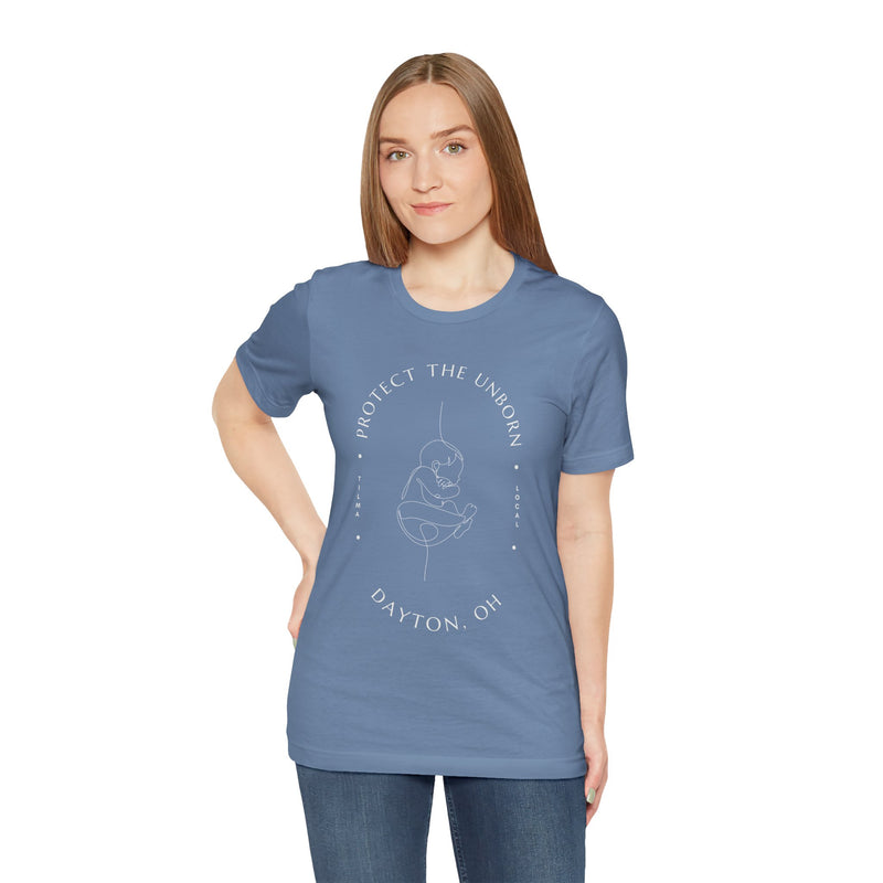 Dayton Protect The Unborn Line Drawing Tee