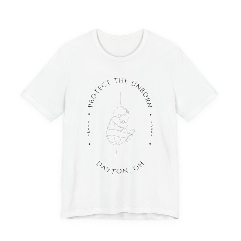 Dayton Protect The Unborn Line Drawing Tee