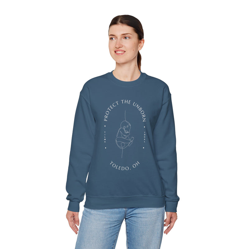 Toledo Protect the Unborn Crewneck Sweatshirt